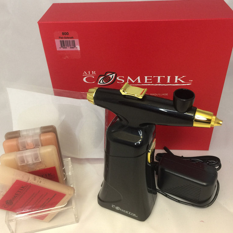 Air Cosmetik Airbrush makeup kit, 4 colours