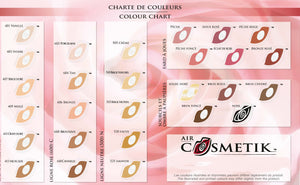 Colour chart / Charte de Couleurs