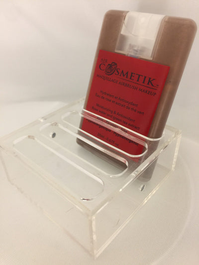 Acrylic rack hold 4 bottles